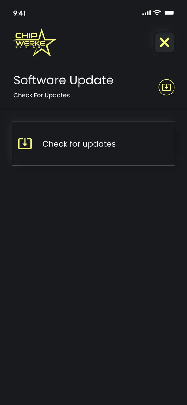 Software Update Check